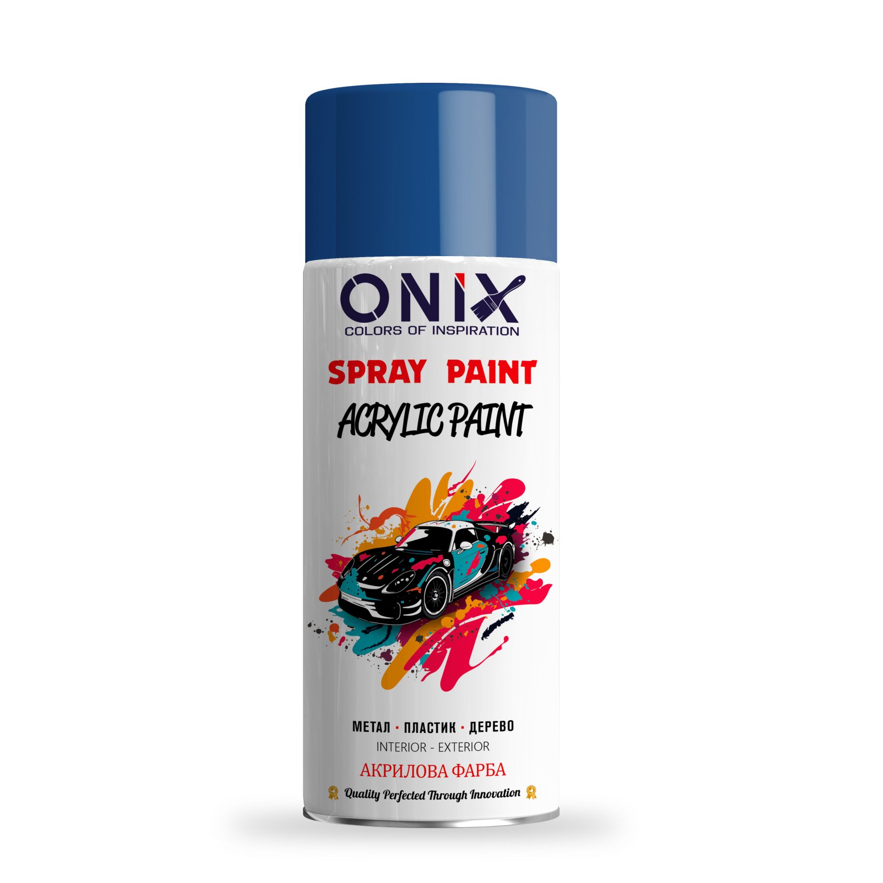 Фарба акрилова RAL 5010 Темно-синя ONIX BLUE 400 мл